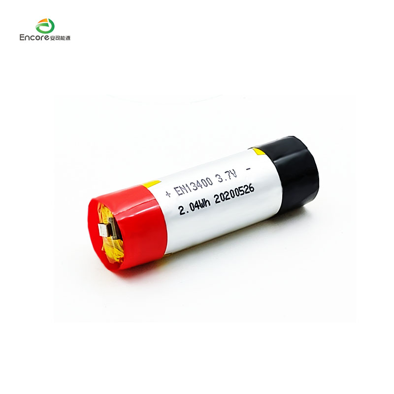 13400 silindriline 550mah lipoaku