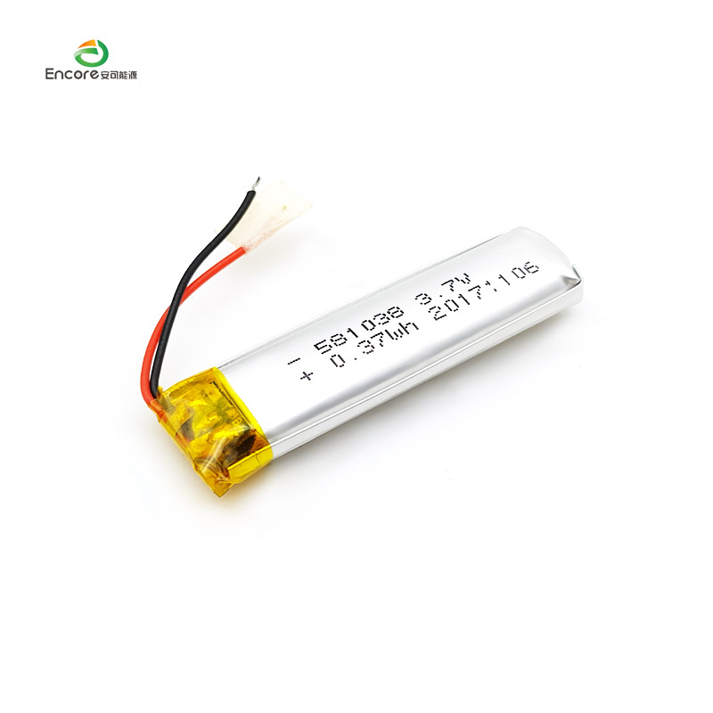 3,7 V 180mAh Li polümeer aku