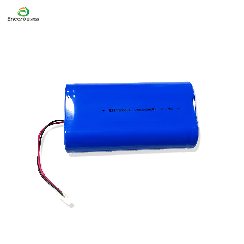 3,7 V 2600mah18650 liitiumioonaku